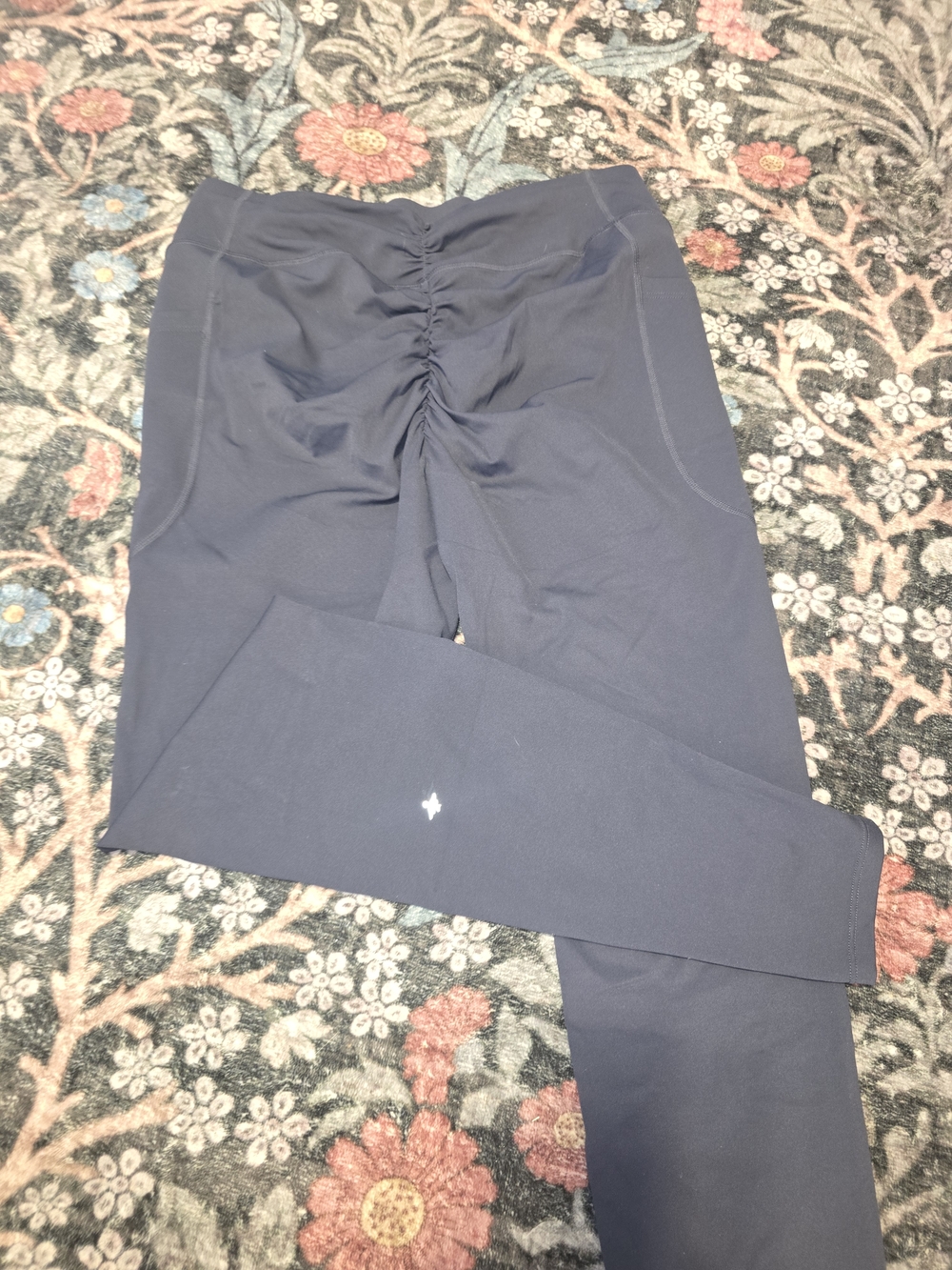 Halara UltraSculpt™ Butt-Lifting Ruched Leggings Dark Blue Size L